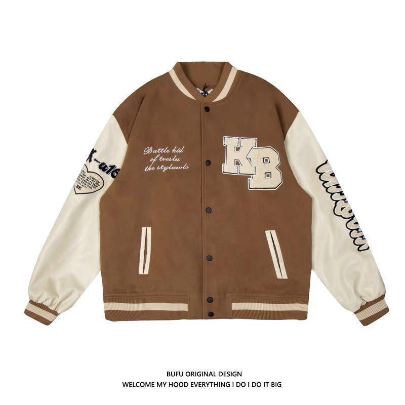Men's Embroidered Hip Hop Baseball Jacket Mein Shop