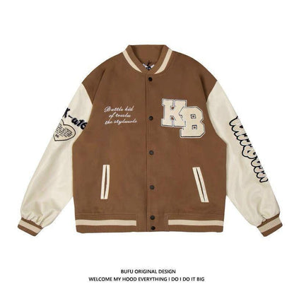 Men's Embroidered Hip Hop Baseball Jacket Mein Shop