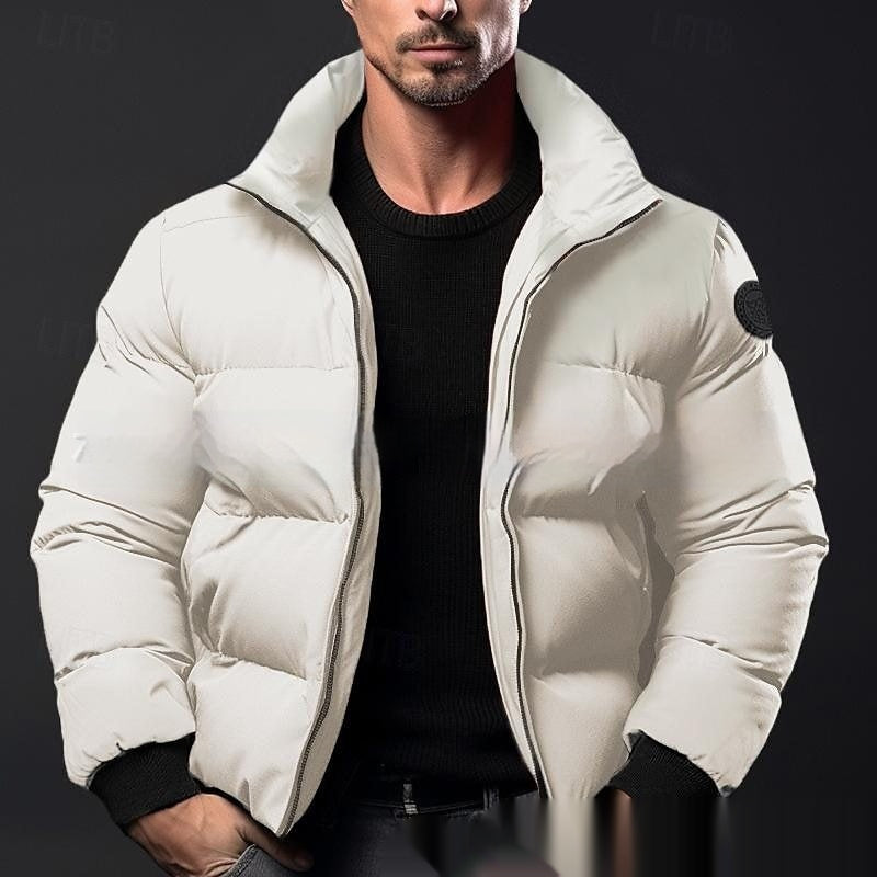 Herren Winter-Pufferjacket - Warme, Gepolsterte Jacket für Kalte Tage Mein Shop
