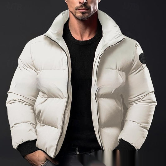 Herren Winter-Pufferjacket - Warme, Gepolsterte Jacket für Kalte Tage Mein Shop