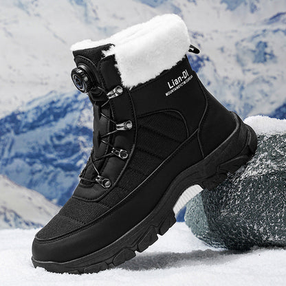 Warm Snow Boots Fleece-lined Thickened Men Mein Shop