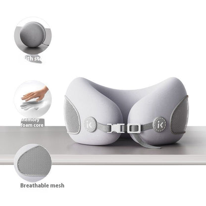 🌙 Komfort zum Mitnehmen – Dein Schaumstoff-Kissenbutler in Space-Grau