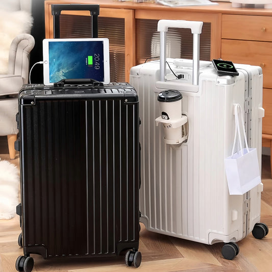 20-Zoll Multifunktions-Reisekoffer – Dein smarter Reisebegleiter! 🧳🚆✈️🛳️🚠🛵🚚🚙