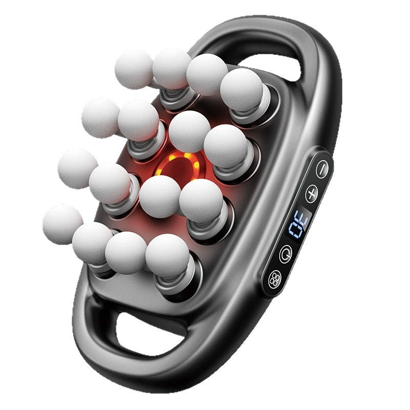 Muscle Relaxation Massager Multi-head Massage Gun Deep Tissue Body Fitness Muscle Electric Relax Massager For Back Shoulders Legs Foot 16 Heads Mein Shop