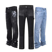 Men's Straight-leg Denim Pants Street Style Mein Shop